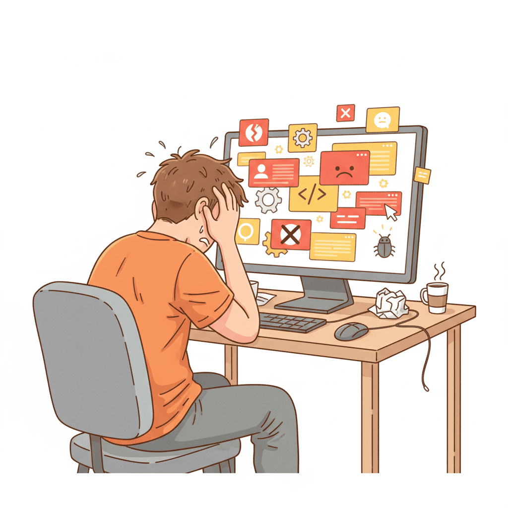 10 errores comunes al crear tu primera página web (y cómo evitar cada uno)