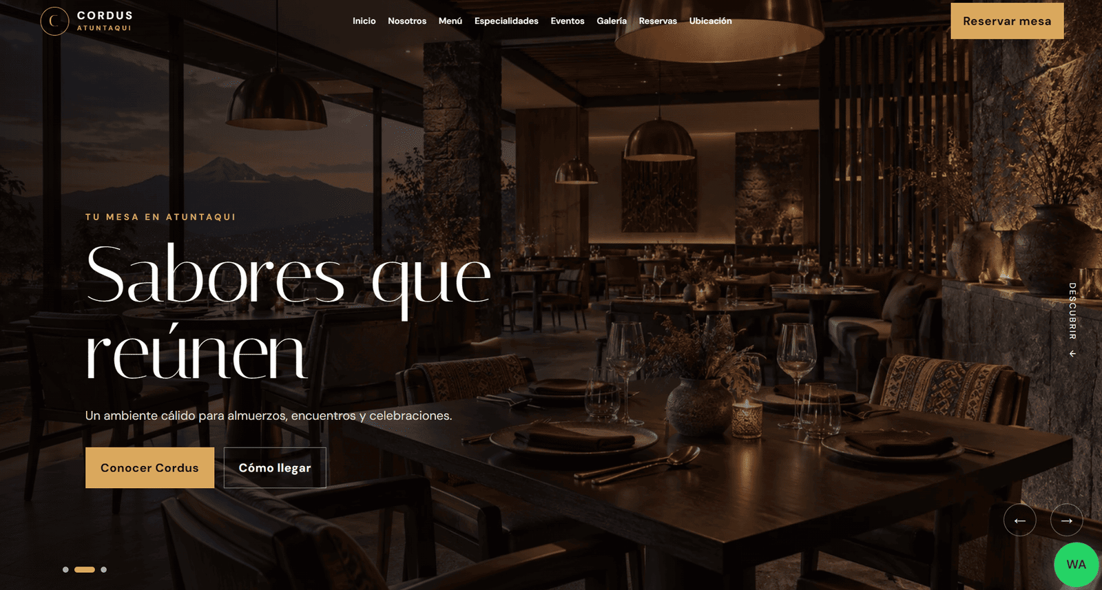 Vista del proyecto Landing Pages Profesionales